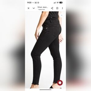 Silver Jeans Dark Gray Denim